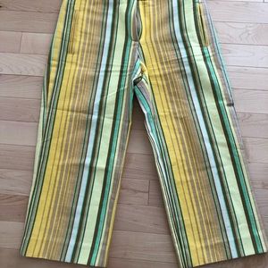 How & Wen Beautiful Capri Pants 100% Quality Cotton Stretch Size 0 Tried on Once